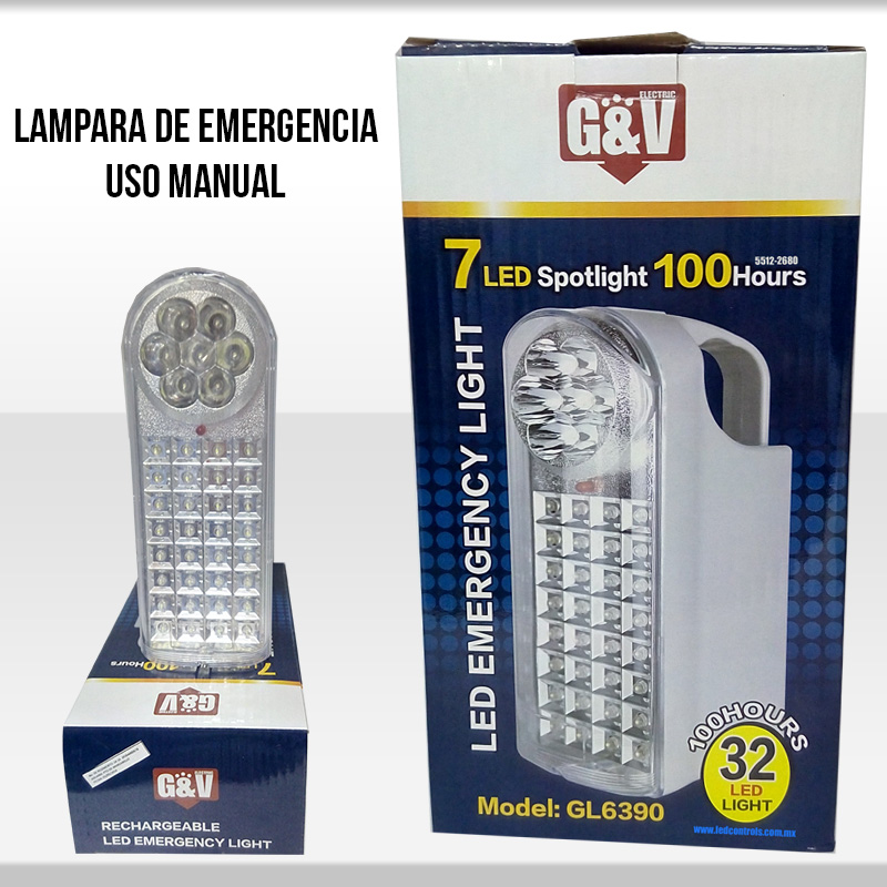 Lampara de emergencia