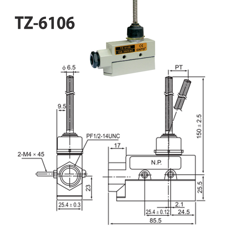 TZ-6106 DIAGRAMA INT DE LIMITE