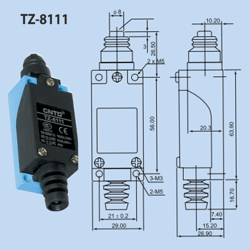TZ-8111 DIAGRAMA INT DE LIMITE